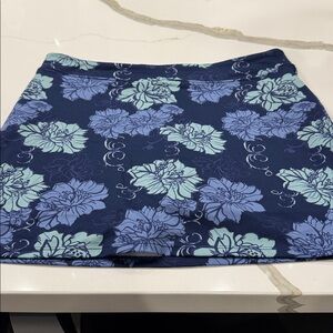 Tranquility by Colorado Clothing Floral Blue Skort
